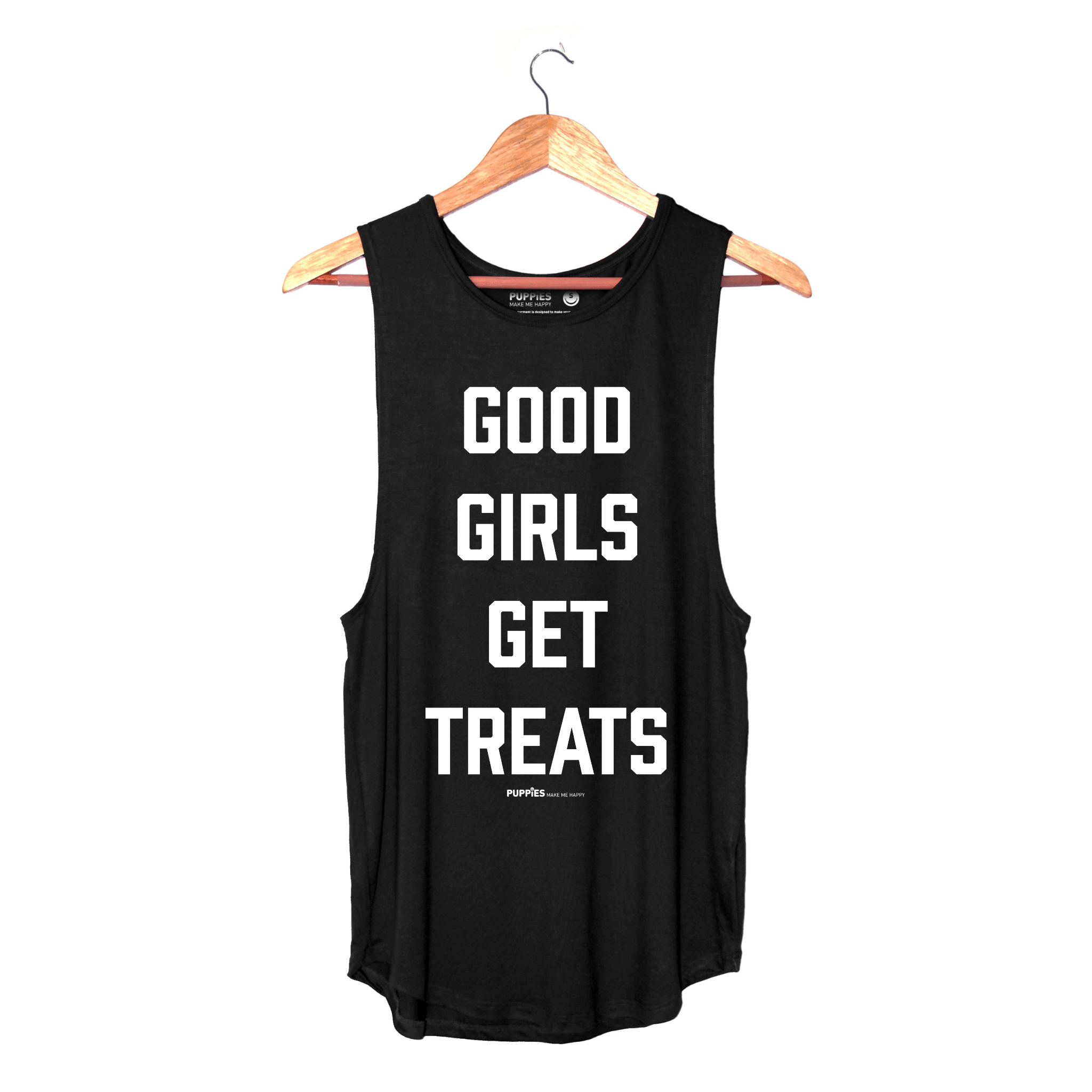 Good Girls Get Treats Tank | Gift for Dog Lovers - Puppies Make Me Happy