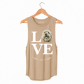 True Love Custom Dog Photo Women's Tank | Personalized 
