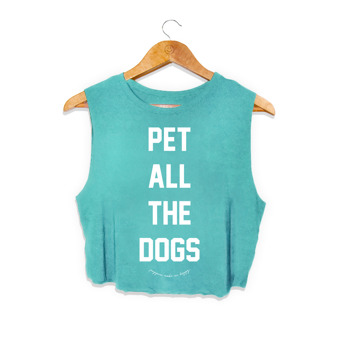 Pet All The Dogs | Women's Crop Top