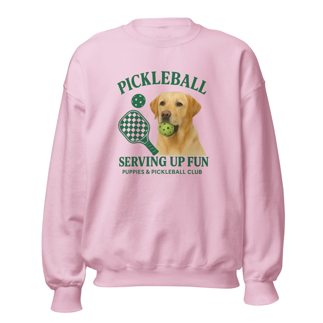 Pickleball Puppies Club | Soft Fleece | Unisex Sweatshirt