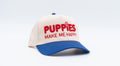 Puppies Happy White Blue Cap