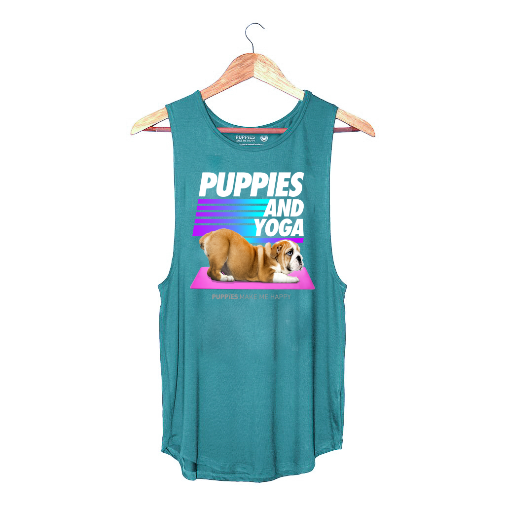 Puppies & Yoga OG Version | Women’s Sleeveless