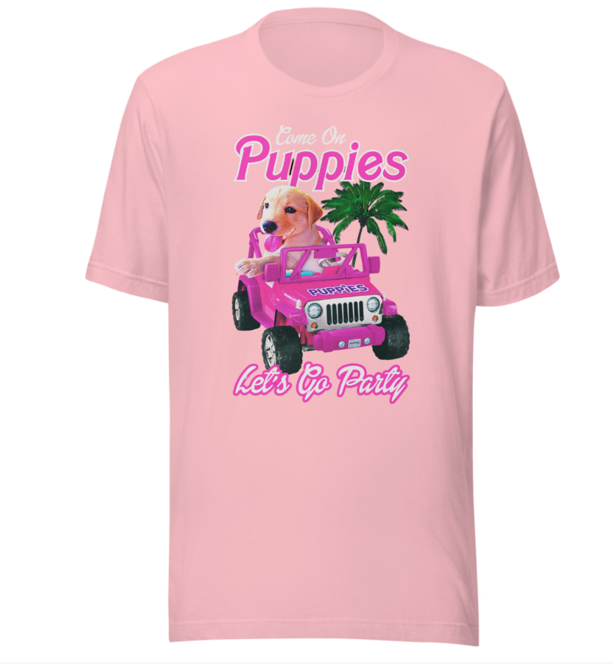 Come On Puppies Let's Go Party | Infant & Toddler Tee