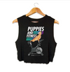 Puppies & Fitness Spin Bike Future Colors | Crop Top