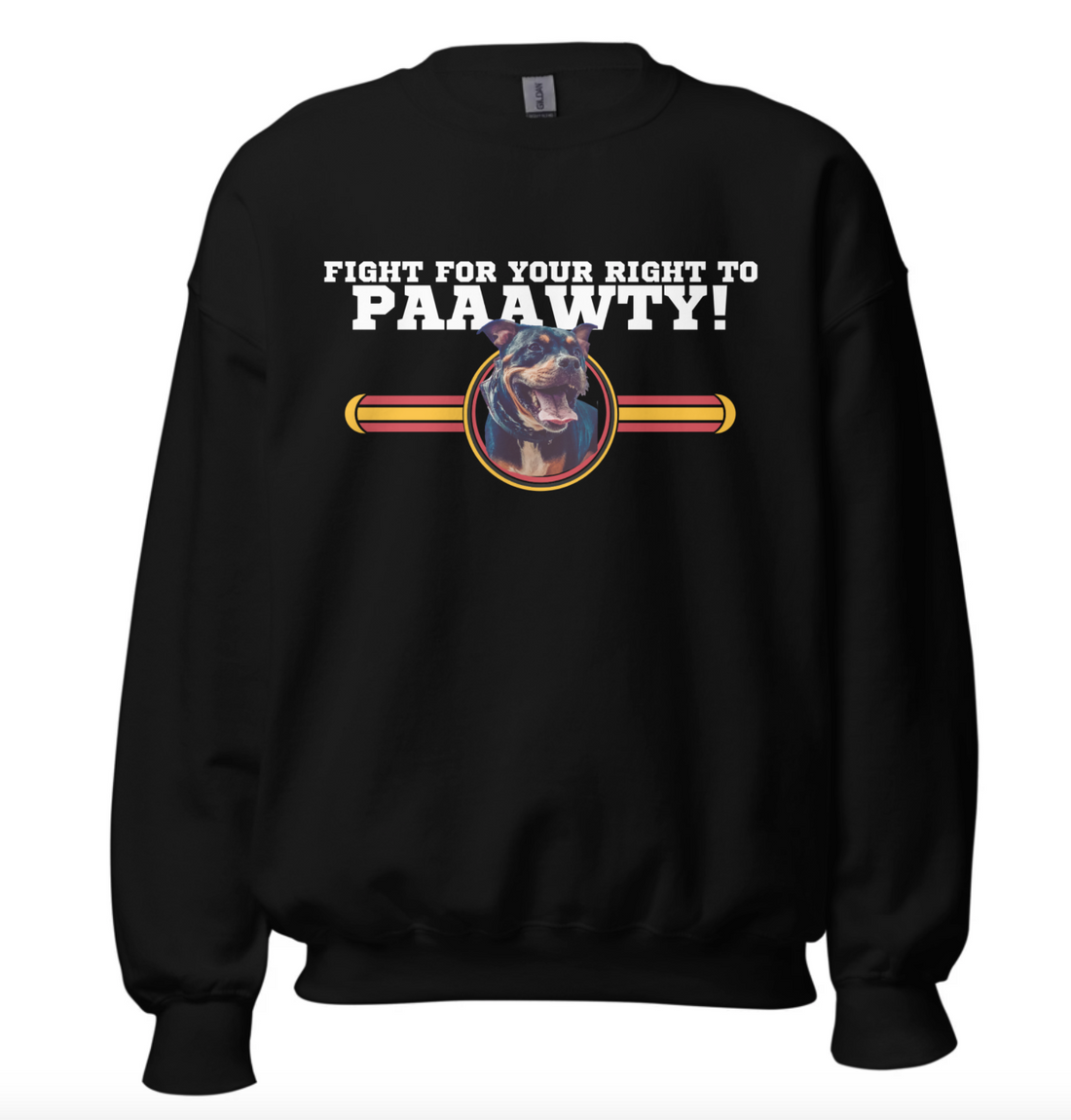 Your Dog Here -PAWTY TIME- Crewneck Sweatshirt