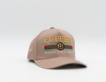 Pup Lux | 5 Panel Hat | Khaki