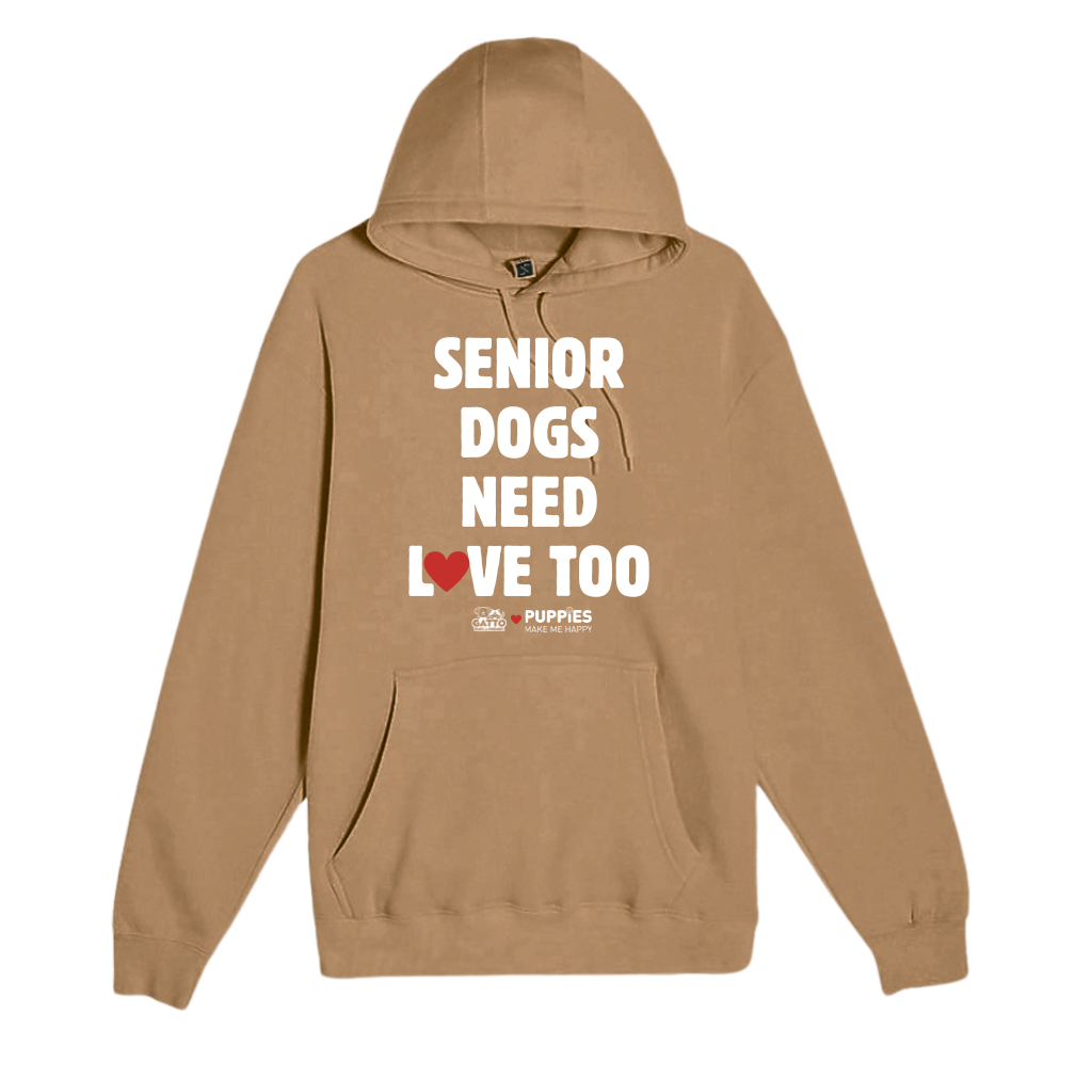 Senior Dogs Need Love Too | Uni-Sex Hoodie