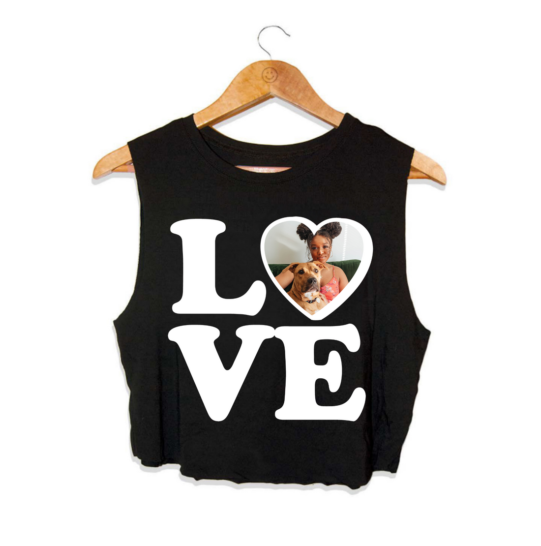 Your Dog Here - Big Love - Crop Tank