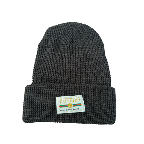 Pup Lux | Gold Label Waffle Beanie