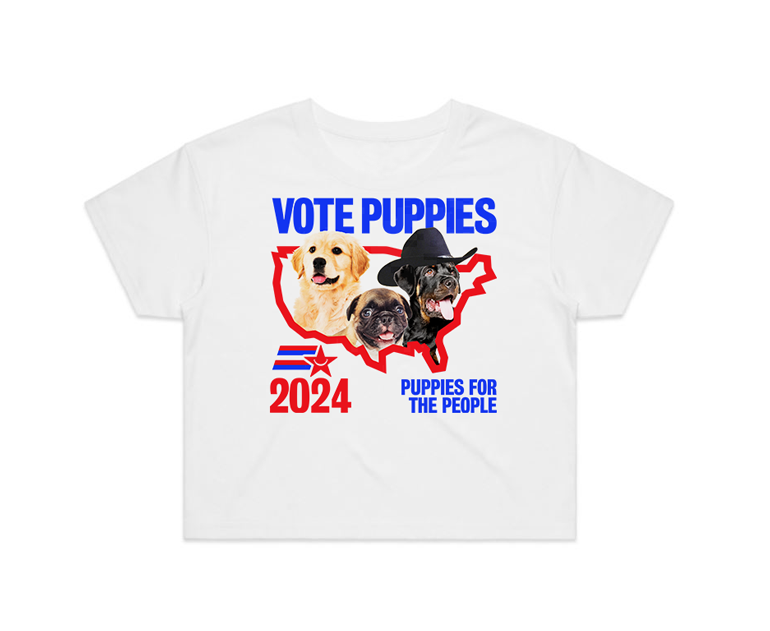 vote-puppies-t-shirt