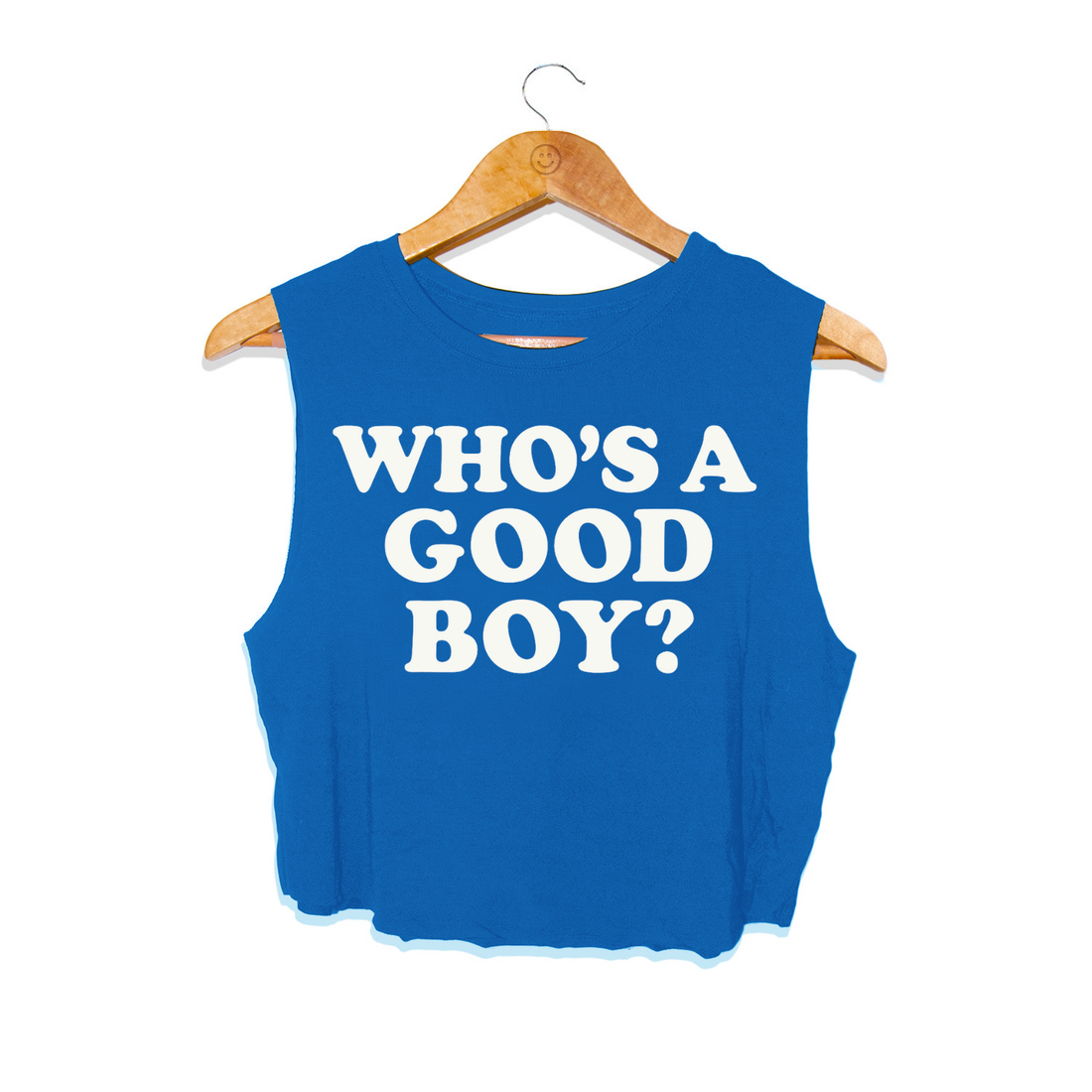 Who's a Good Boy? | Puppies Soft Crop Tank