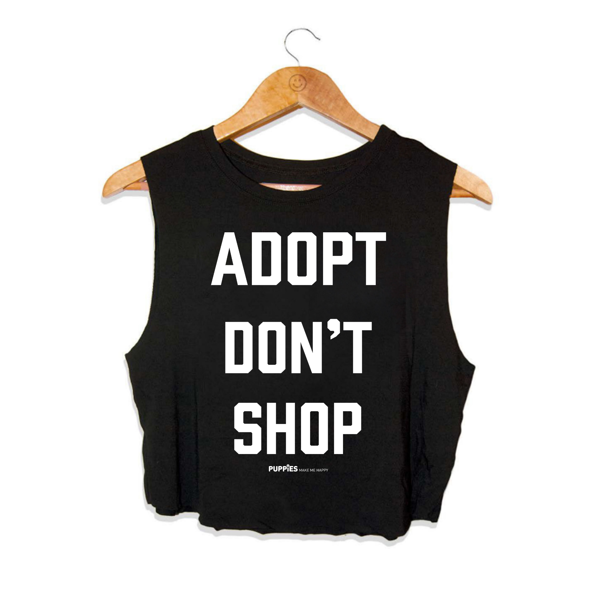 Adopt Don't Shop | Crop Top