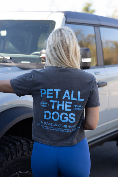 Pet All The Dogs 2.0  |  Women's Heavyweight T-Shirt