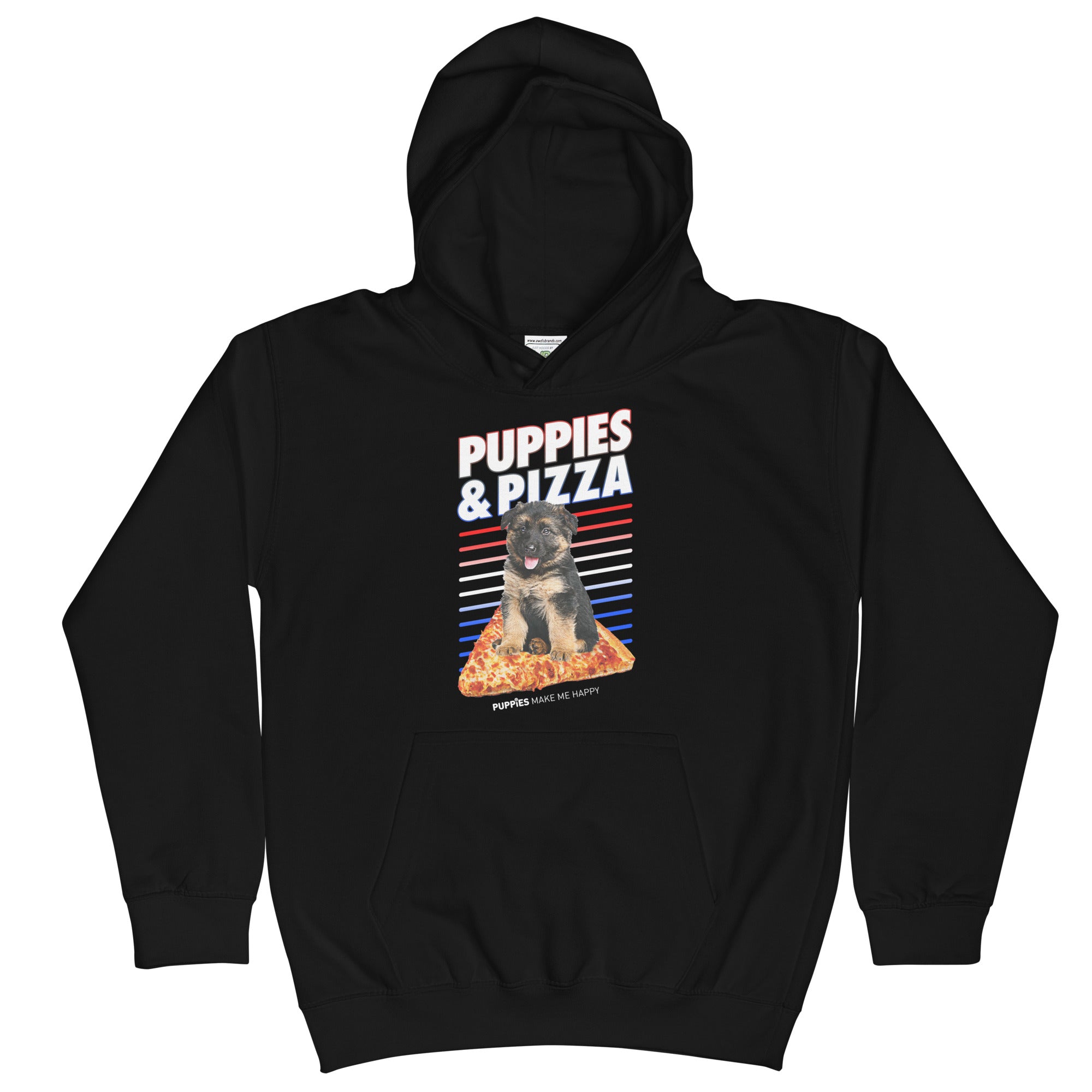 Puppies & Pizza | Kids Hoodie