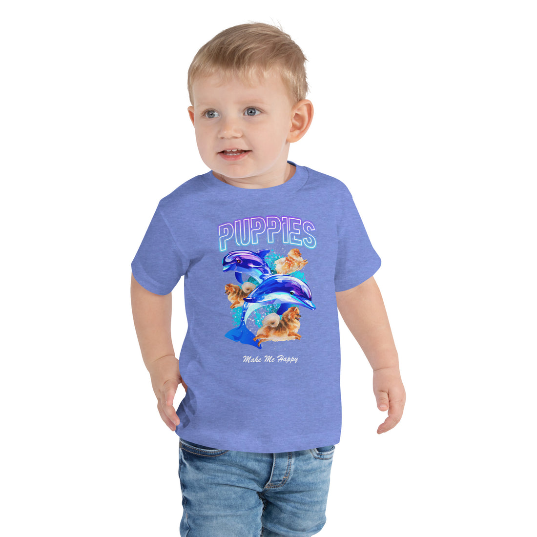 Dolphins Are Cool | Toddler Short Sleeve Tee