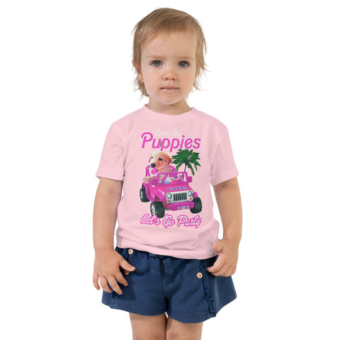 Come On Puppies Let's Go Party | Infant & Toddler Tee
