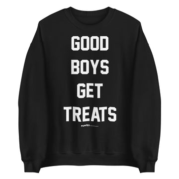 Good Boys Get Treats | Big Font | Unisex Sweatshirt