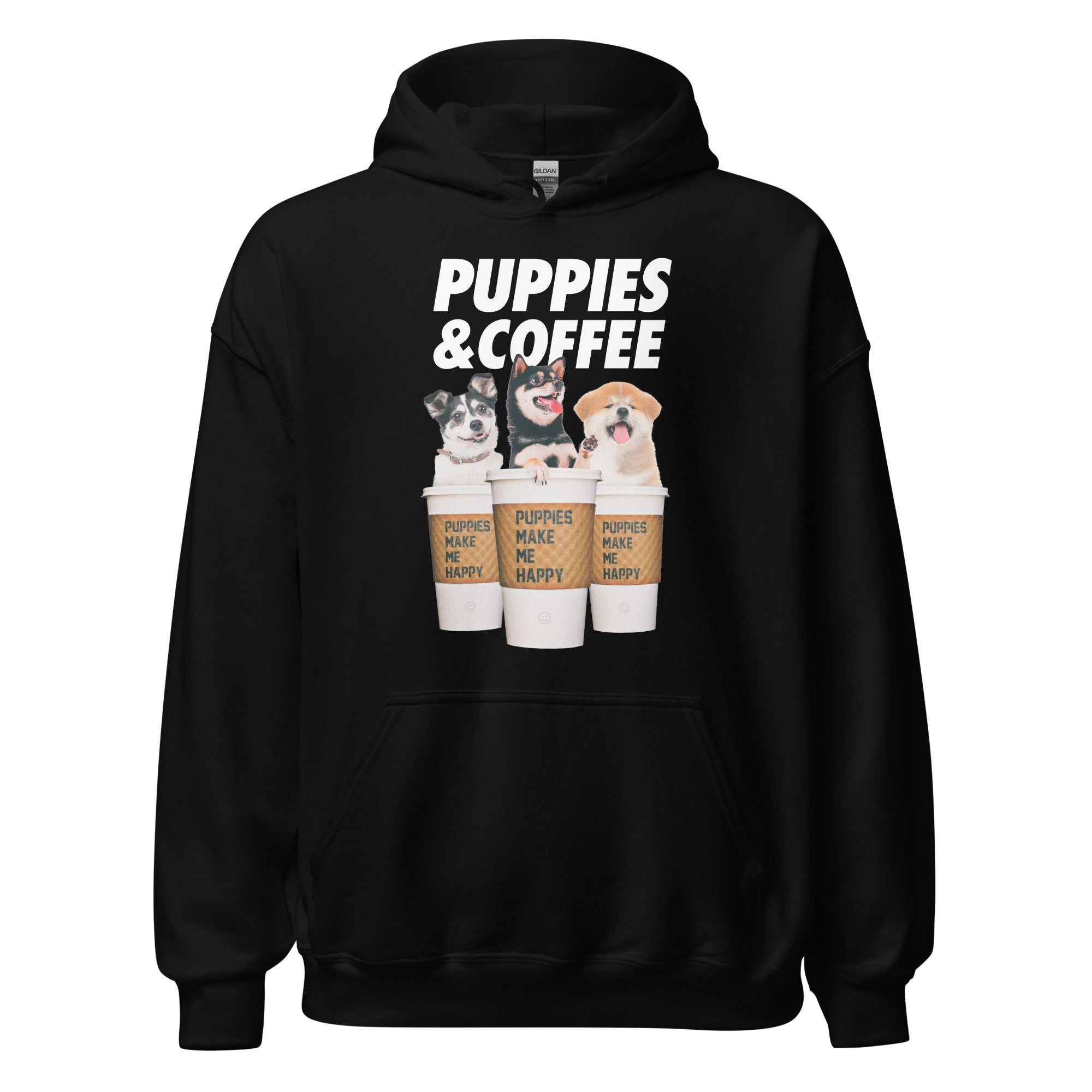 Puppies & Coffee | Unisex Hoodie