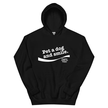 Pet A Dog And Smile | Unisex Hoodie