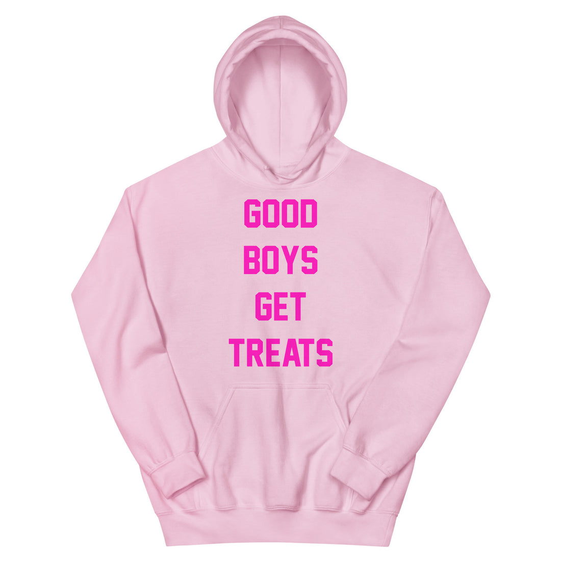 Good Boys Get Treats | Pink Font| Unisex Hoodie