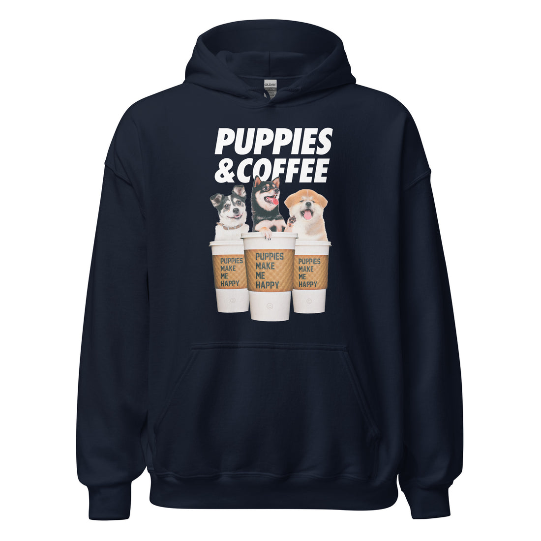 Puppies & Coffee | Unisex Hoodie