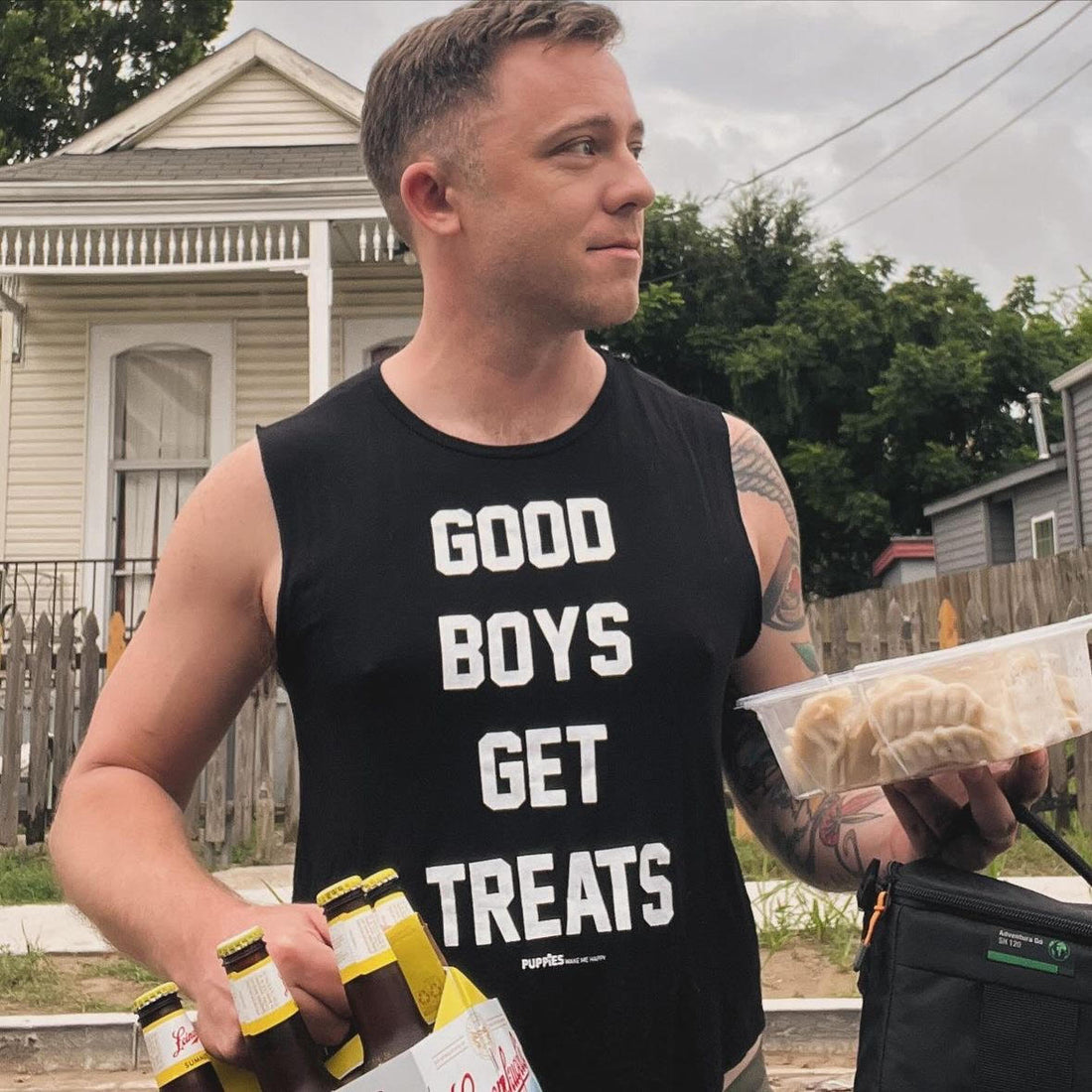 Good Boys Get Treats | Uni-Sex Muscle Tank |