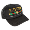 Pup Lux Metallic Gold Puff Embroidery | Trucker Cap - Puppies Make Me Happy