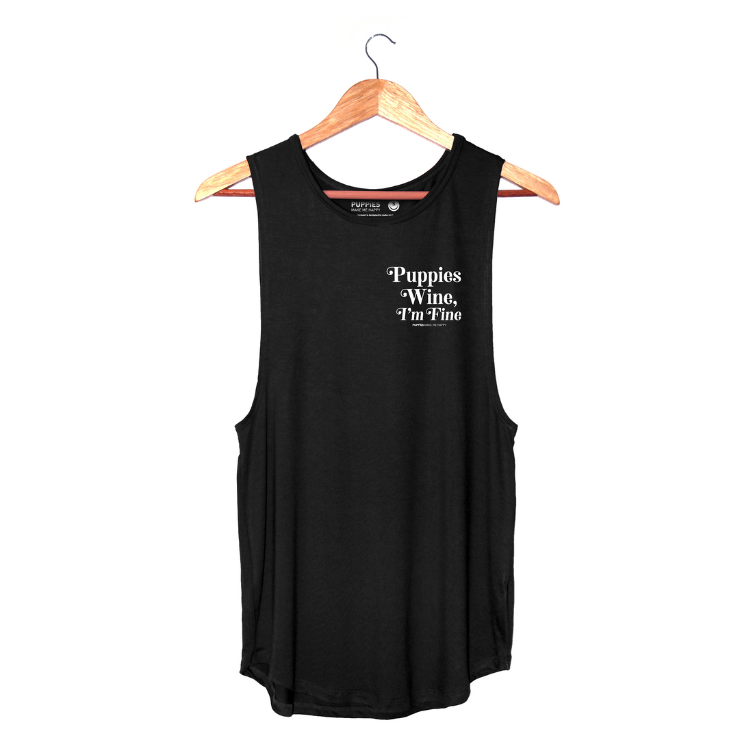 Puppies & Wine 2.0 - Women's Sleeveless