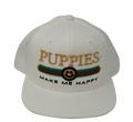 Pup Lux Metallic Gold Puff Snapback - Puppies Make Me Happy