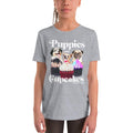 mmm Cupcakes | Youth Tee - Puppies Make Me Happy