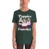 mmm Cupcakes | Youth Tee - Puppies Make Me Happy