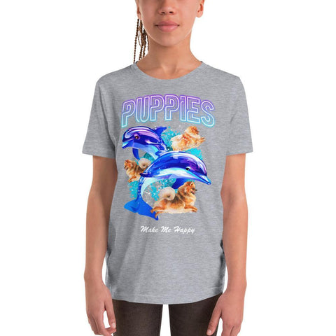 Dolphins are Cool | Youth Tee - Puppies Make Me Happy