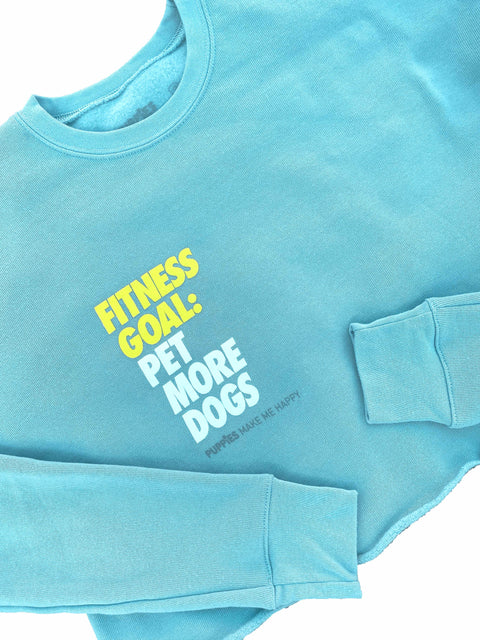 Fitness Goals  | Women's Cropped Sweatshirt