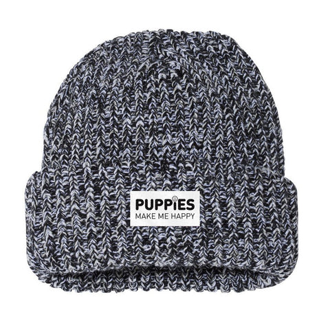 White Label | Midwest Marl Beanie - Puppies Make Me Happy