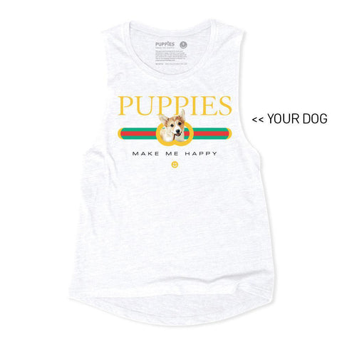 Your Dog Here - Pup Lux | Muscle Tank
