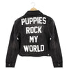 Puppies Rock My World | Denim Jacket