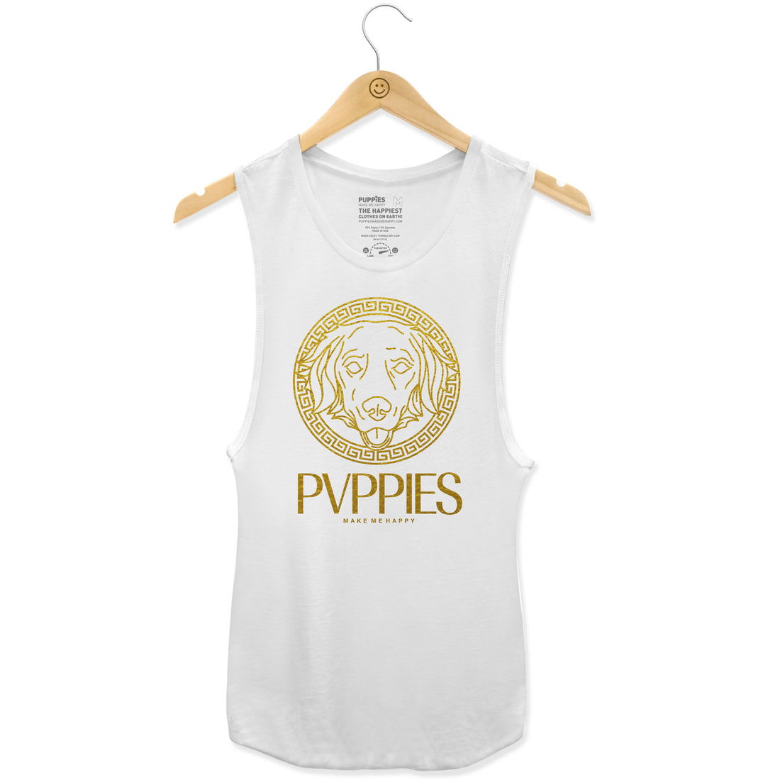 Verdoggie| | Gold Foil Women's Muscle Tank