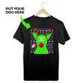 Custom Dog Photo Ugly Christmas Sweater Reindeer T-Shirt | Personalized Best Holiday Gift - Puppies Make Me Happy