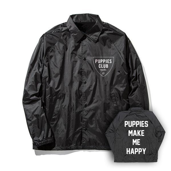Puppies Club Windbreaker Jacket | Gift for Dog Lovers
