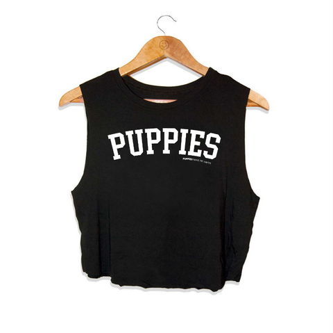 Collegiate Puppies | Crop Top