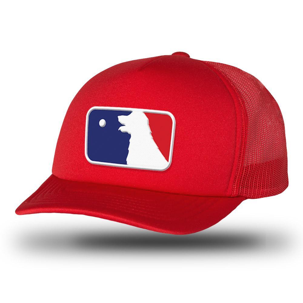Play Ball Trucker Hat Puppies Make Me Happy Play ball trucker hat puppies make me happy