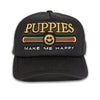 Pup Lux Metallic Gold Puff Embroidery | Trucker Cap - Puppies Make Me Happy