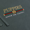 Pup Lux Embroidered | Uni-Sex Hoodie - Puppies Make Me Happy