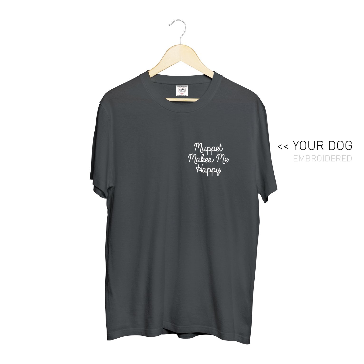 Your Dog Here - Love Letter - Uni-Sex Crewneck - Puppies Make Me Happy