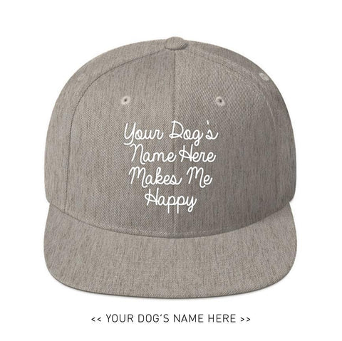 Your Dog Here - Love Letter - Snapback - Puppies Make Me Happy