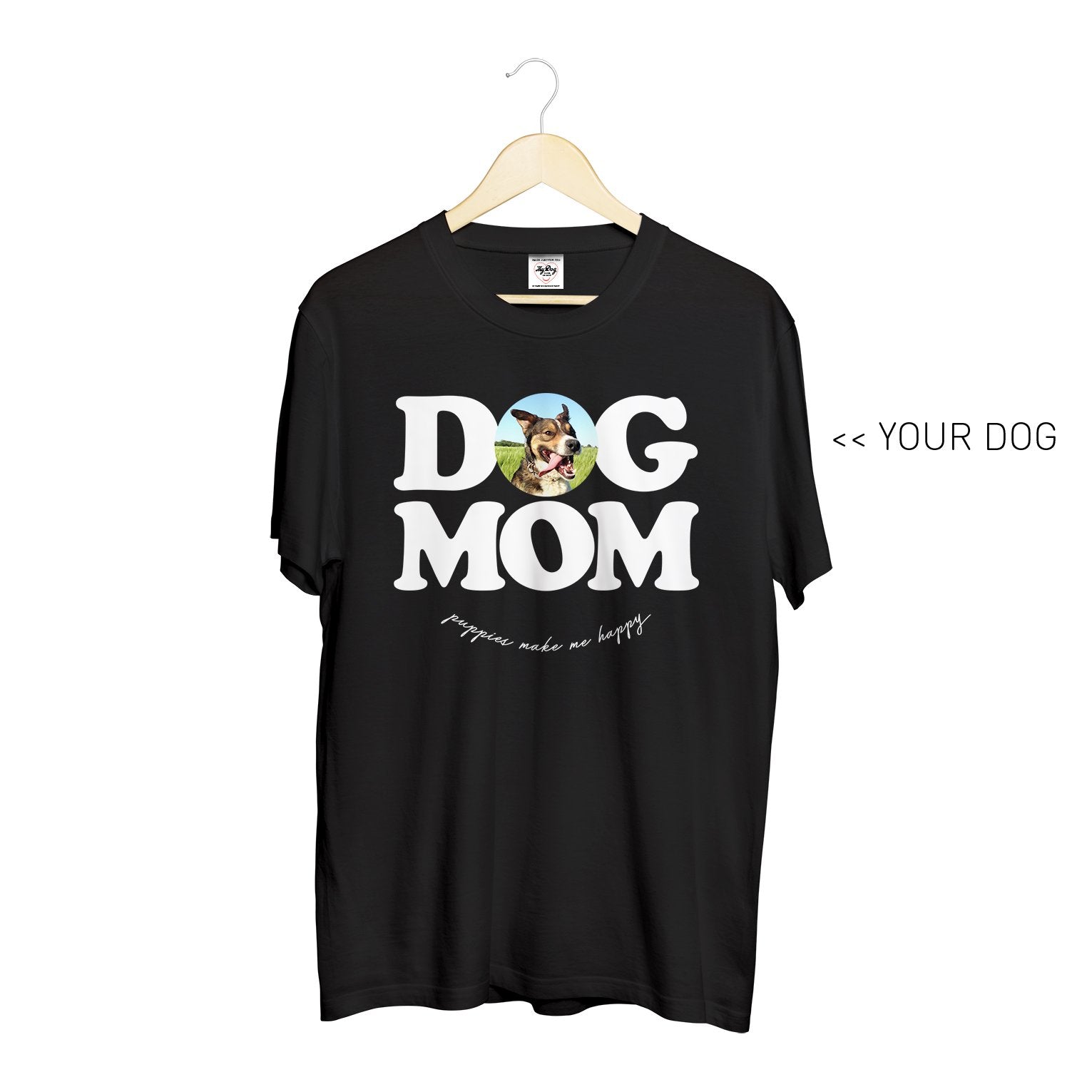 Your Dog Here | Personalized Dog Mom Crewneck | Gift for Dog Owners - Puppies Make Me Happy