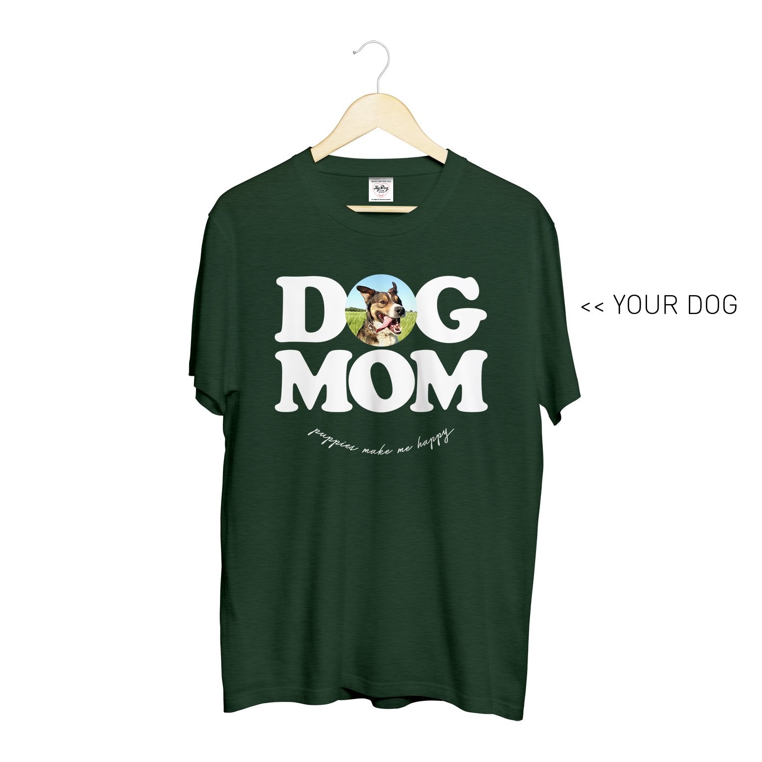 Your Dog Here - Dog Mom - Crewneck - Puppies Make Me Happy