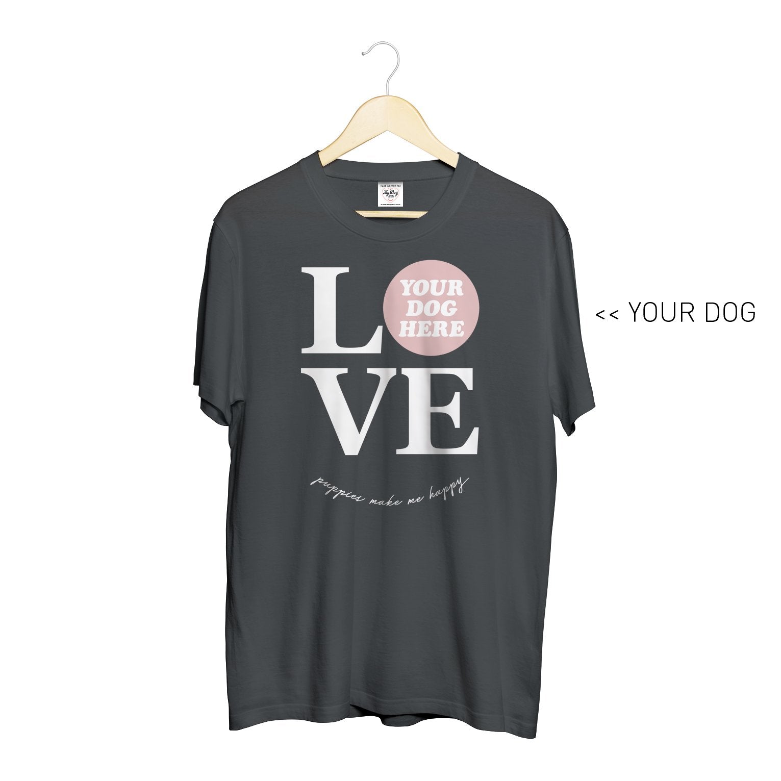 Your Dog Here - True Puppy Love - Crewneck - Puppies Make Me Happy