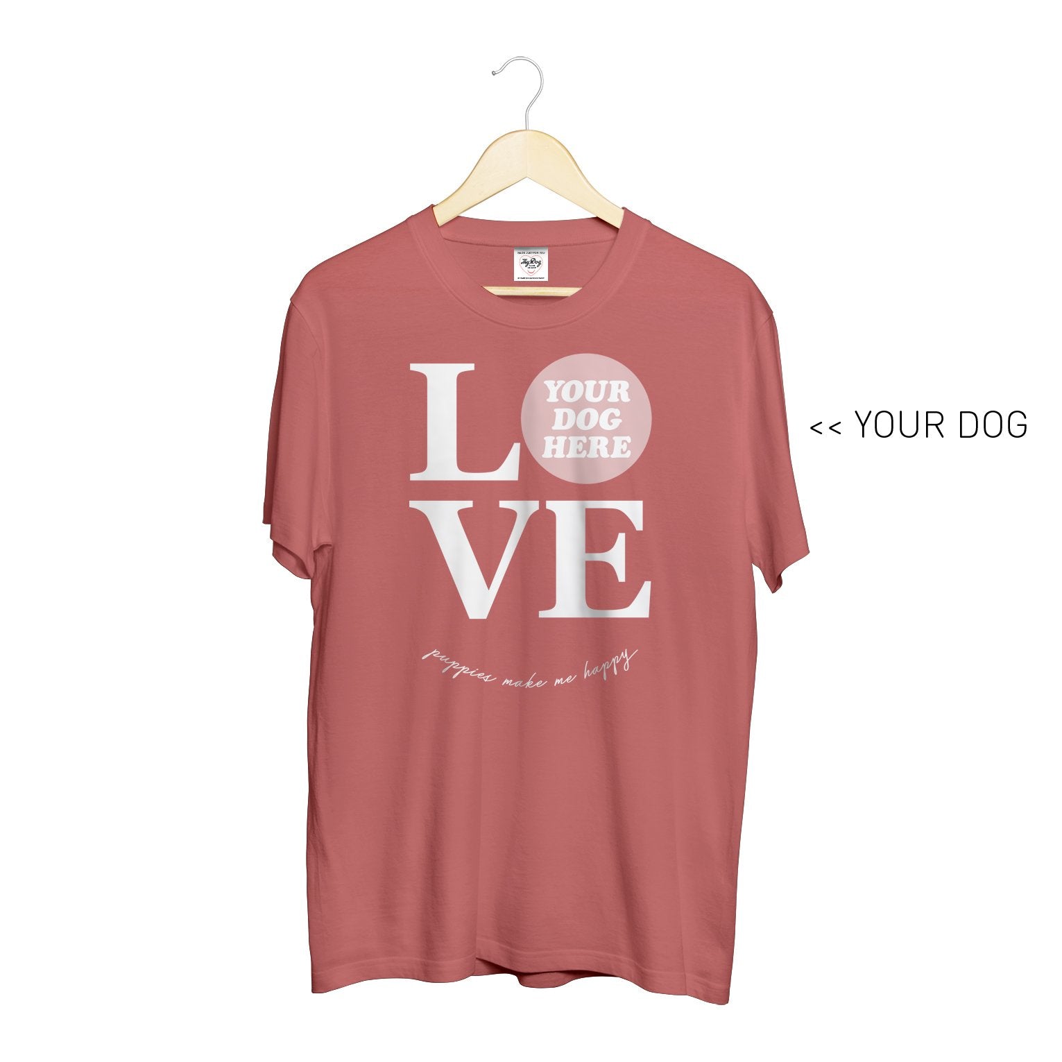 Your Dog Here - True Puppy Love - Crewneck - Puppies Make Me Happy