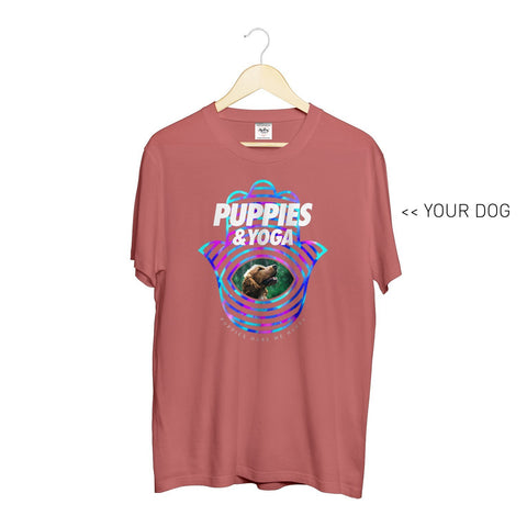 Your Dog Here - Your Dog and Yoga - Crewneck - Puppies Make Me Happy
